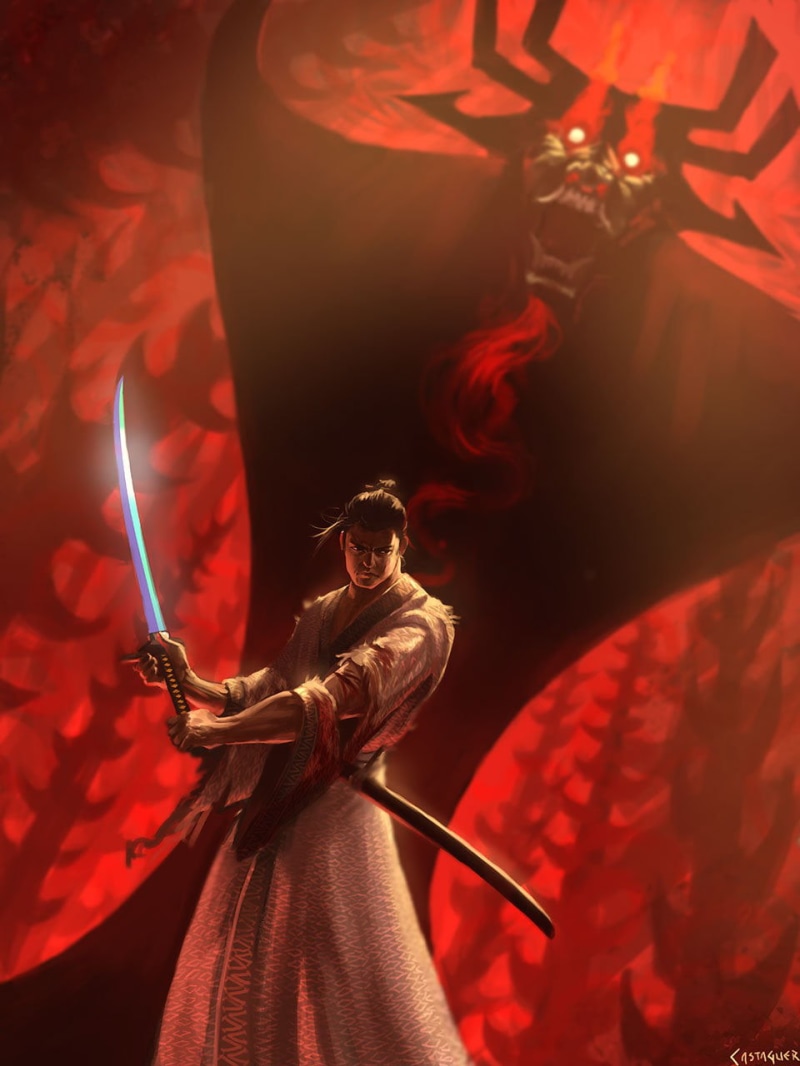 samurai, Samurai Jack, fantasy art, 720P