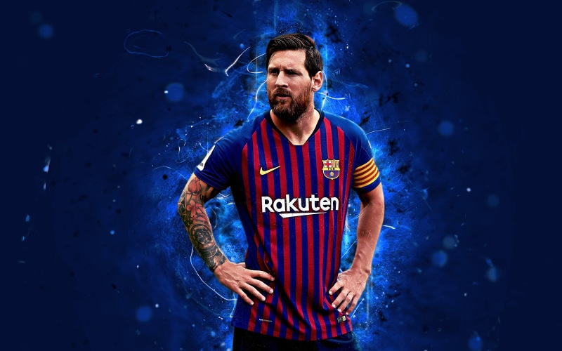 4K, FC Barcelona, Soccer, Lionel Messi
