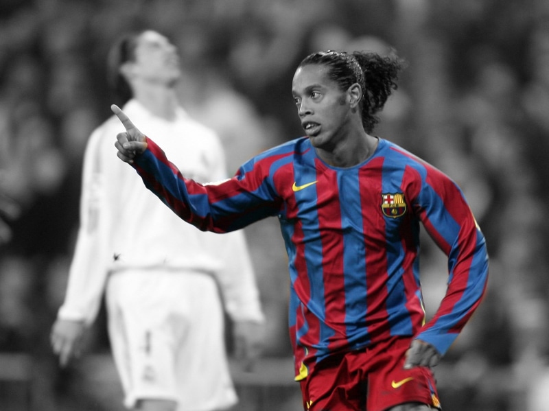focus on foreground, FC Barcelona, waist up, limb, sports clothing, men, three quarter length, soccer, human limb, one person, outdoors, young men, standing
