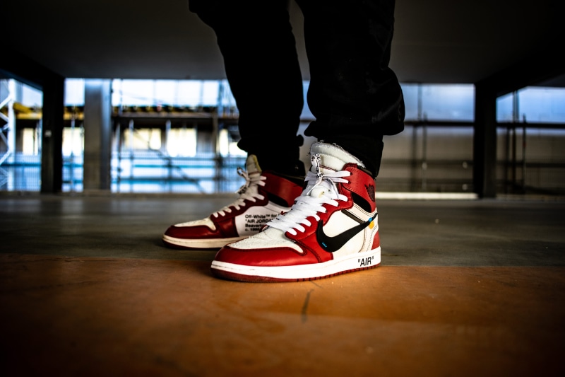 unrecognizable person, jordan, low section, human body part, fashion, style, human foot, x, wearing, sneaker, heel, body part, closeup, s, sport, human limb