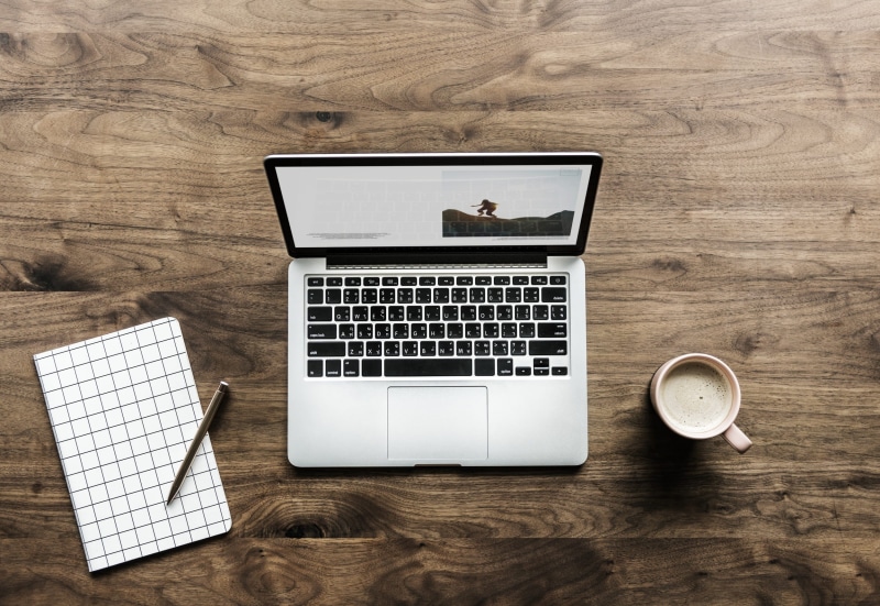 media, computer, diary, display, indoors, notebook, hobby, cafe, leisure, 1080P, wooden table, digital, work, computer equipment, routine, stationery