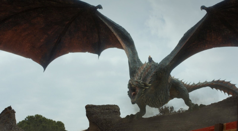 Drogon (Game Of Thrones), TV Show, Daenerys Targaryen, Dragon, 1080P, Game Of Thrones