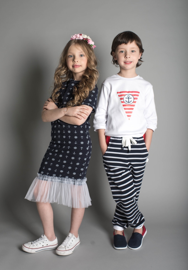 childhood, portrait, two people, studio, advertising clothes, view, sibling, indoors, child, nicely, females, full length, kids, children photographer