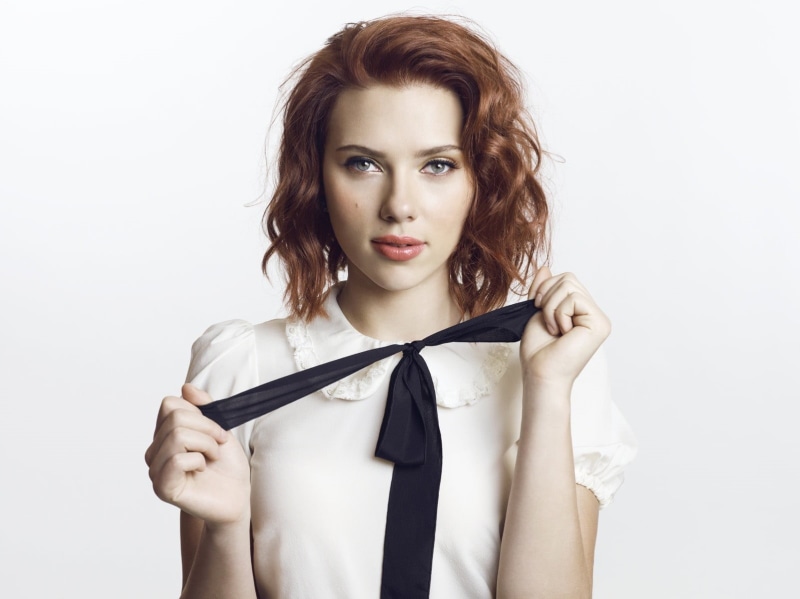 young adult, portrait, front view, hairstyle, beautiful woman, looking at camera, one person, adult, fashion, hair, headshot, women, beauty, Scarlett Johansson