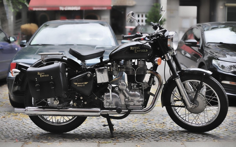 cruiser, enfield, sixty, royal, motorcycles, 1920x1200, motorcycle, bullet, royal enfield, gray, royral enfield bullet sixty 5, black, 1080P
