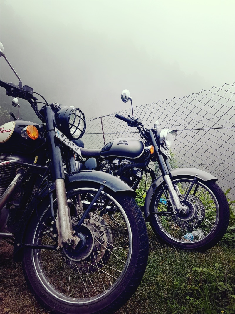 bike, vintage, classic, bullet, field, motorcycle, mist, nature, royal, day, parking, enfield, metal, travel, bicycle, motor, winter, wheel, indian, plant