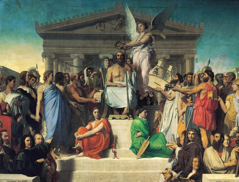 artwork, painting, Greek Mythology, Classic Art, 720P, history