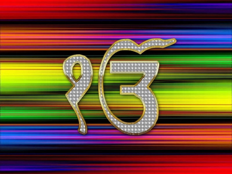 sikhism, ik, religious, sikh, religion, god is one, ik onkar, 1080P, 3d and abstract, onkar, waheguru