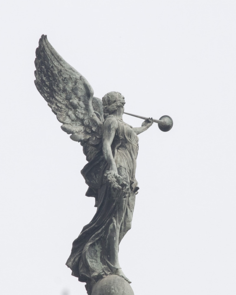 craft, clear sky, day, copy space, nike, black and white, male likeness, representation, india, creativity, sword, religion, art and craft, human representation