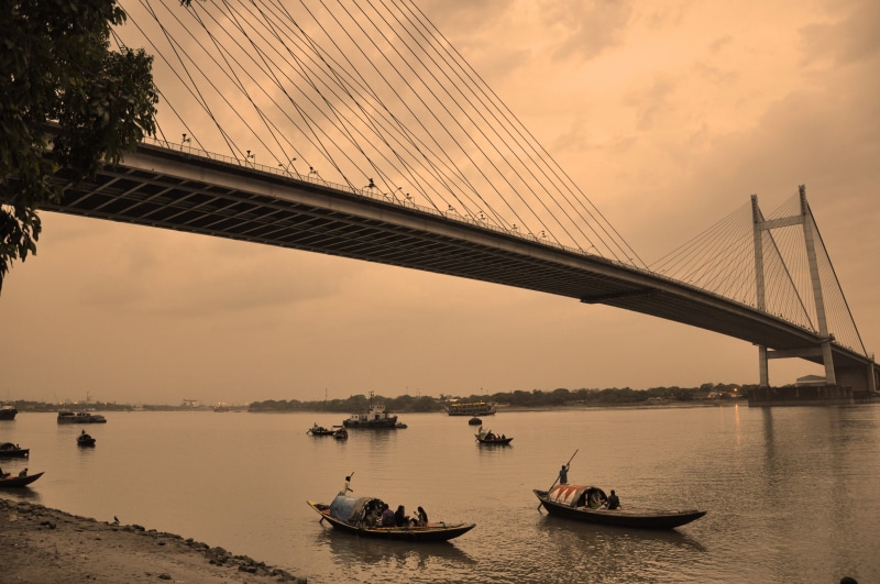 cloud - sky, built structure, bridge - man made structure, transportation, fishing boats, nautical vessel, engineering, architecture, travel destinations