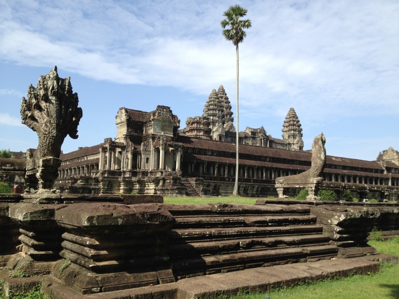 architecture, history, temple, no people, belief, old ruin, cambodia, 2K, nature, archaeology, place of worship, ancient, built structure, day, siem reap
