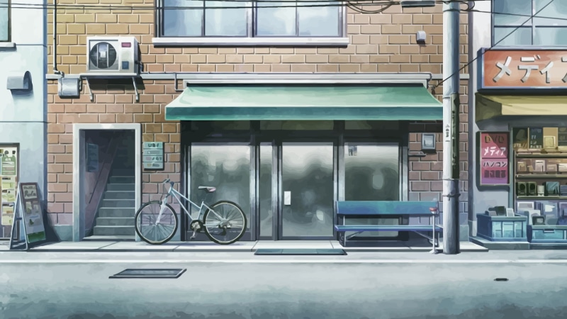 1080P, white, cabinet, blue, Steins;Gate, wooden