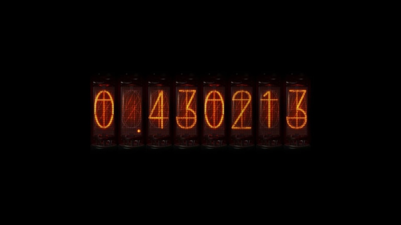 sign, Steins;Gate, light - natural phenomenon, glowing, text, time travel, numbers, lighting equipment, indoors, neon, Nixie Tubes, night, Divergence Meter