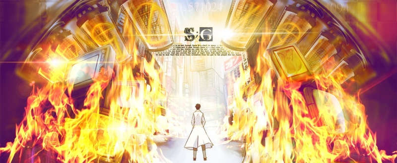 flame, indoors, Okabe Rintarou, nature, fire - natural phenomenon, red, representation, one person, 1080P, plastic, spirituality, travel, illuminated