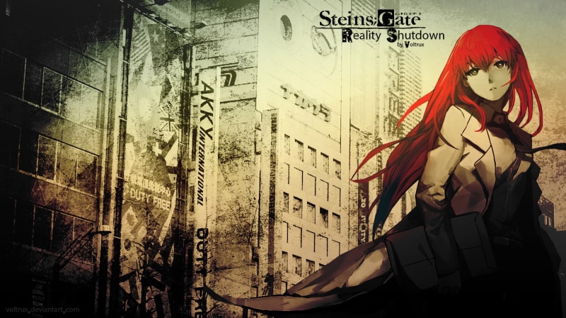steinsgate makise kurisu anime girls, 720P
