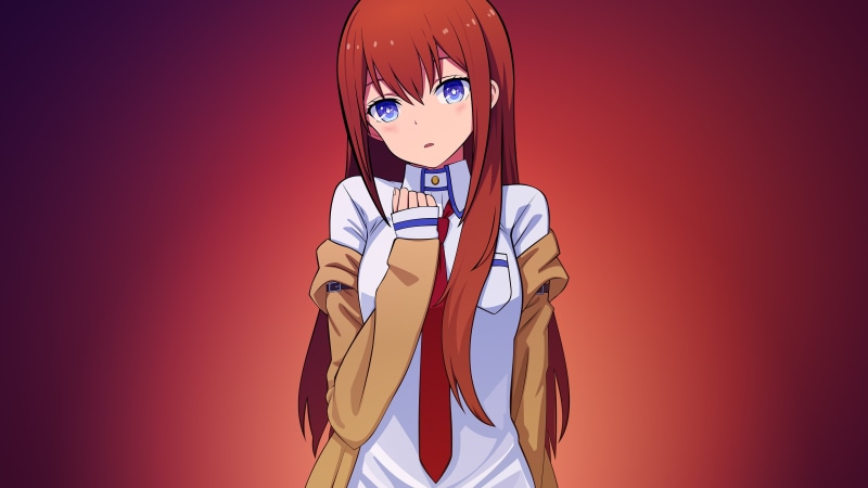 portrait, unrecognizable person, clothing, costume, anime, offspring, studio shot, front view, hairstyle, waist up, women, childhood, copy space, red, 4K