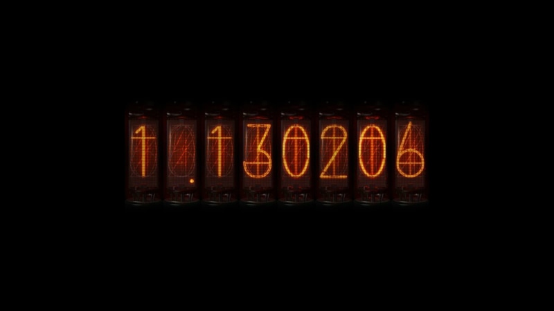 night, illuminated, time travel, communication, Divergence Meter, Steins;Gate, arts culture and entertainment, numbers, close-up, lighting equipment, indoors