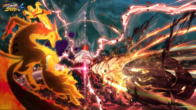 Eight Tails, 1080P, Naruto Shippuden Ultimate Ninja Storm 4, Video Game, Naruto Shippuden: Ultimate Ninja Storm 4, Nine-Tails (Naruto)