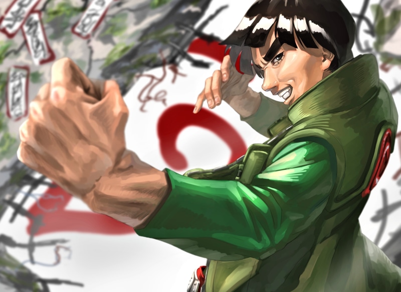 Naruto, 5K, Might Guy
