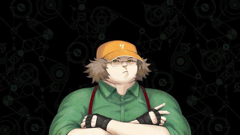 Steins;Gate 0, Hashida Itaru , portrait, adult, standing, one person, lifestyles, young adult, Steins;Gate, women, helmet, leisure activity, indoors, mature women