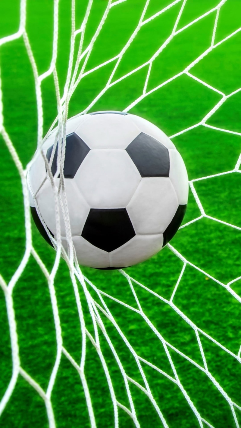 soccer team, soccer ball, team sport, digital composite, playing field, sports equipment, nature, net - sports equipment, playing, no people, grass, goal  
