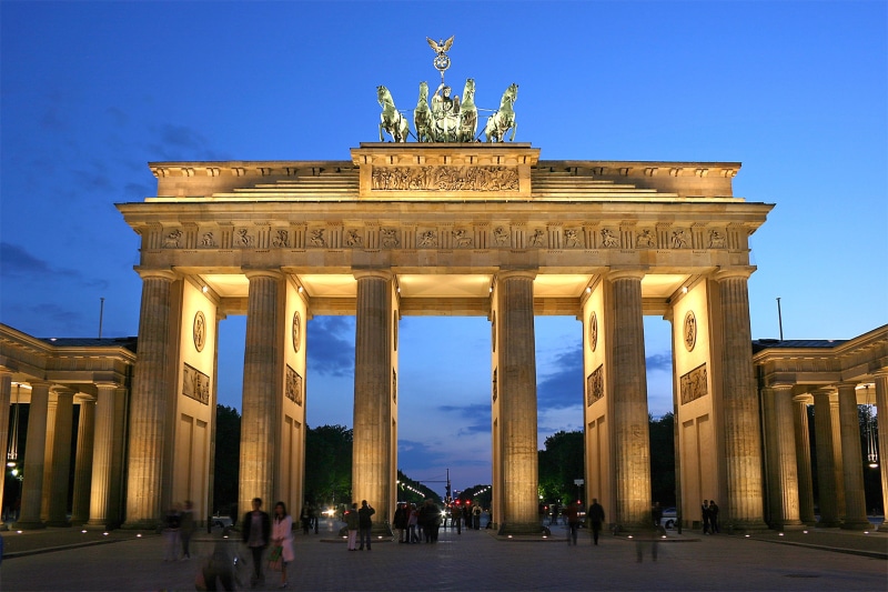 germany, city, monument, euope, 4K, brandenburg, berlin, gate