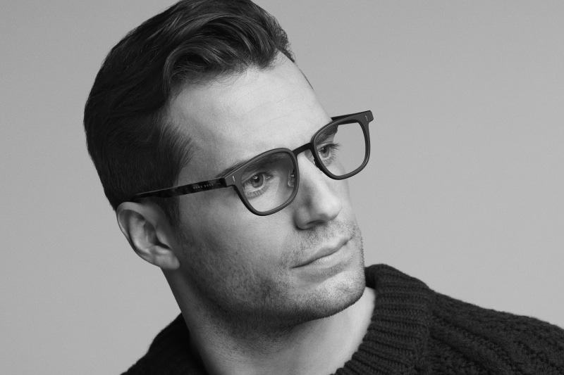 Actor, Glasses, Actors, British, 2K, Black and White, Henry Cavill