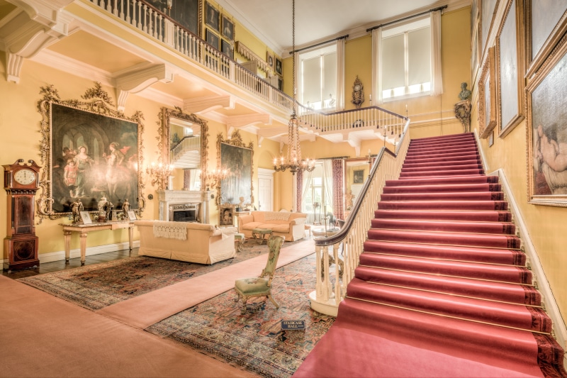 built structure, indoors, inside, architecture, palace, absence, interiors, beautiful, carpet - decor, place, entrance, 8K, steps and staircases, ornate