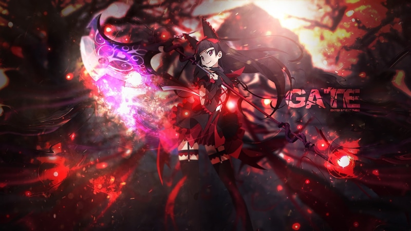 lolita fashion, anime girls, 1080P, Gate: Jieitai Kanochi nite Kaku Tatakaeri, anime, Rory Mercury
