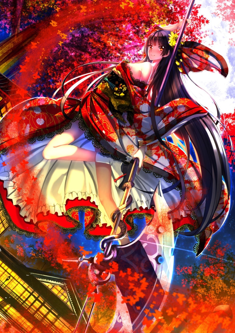 720P, artwork, Rory Mercury, anime girls, Gate: Jieitai Kanochi nite Kaku Tatakaeri, anime, Swordsouls, polearm