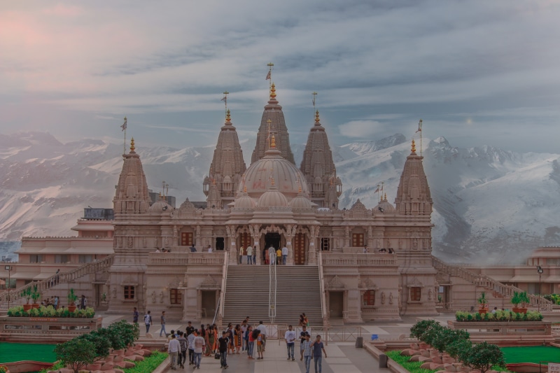 group of people, building, people, city, large group of people, heritage, place of worship, history, colorful, pune, mumbai, happy, nature, built structure