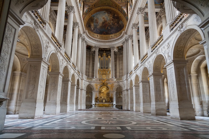 paris, the past, white, flooring, palace of versailles, history, chateau, travel, building, gothic style, city, 2K, interior, built structure, spirituality
