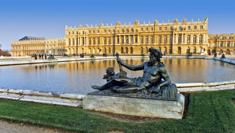 1080P, french, palace, versailles, statue, chateau, france, building