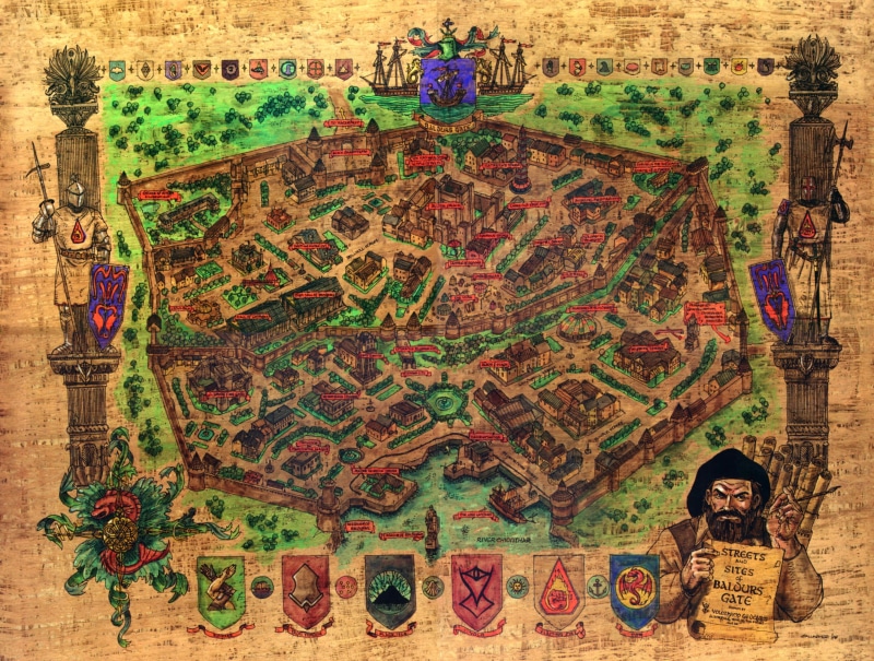 baldurs, fantasy, 2K, gate