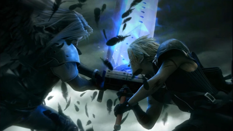 hd, vii, advent, cloud, art, strife, Final Fantasy VII, fantasy, sephiroth, Final Fantasy, video, children, games, x, 1080P, final