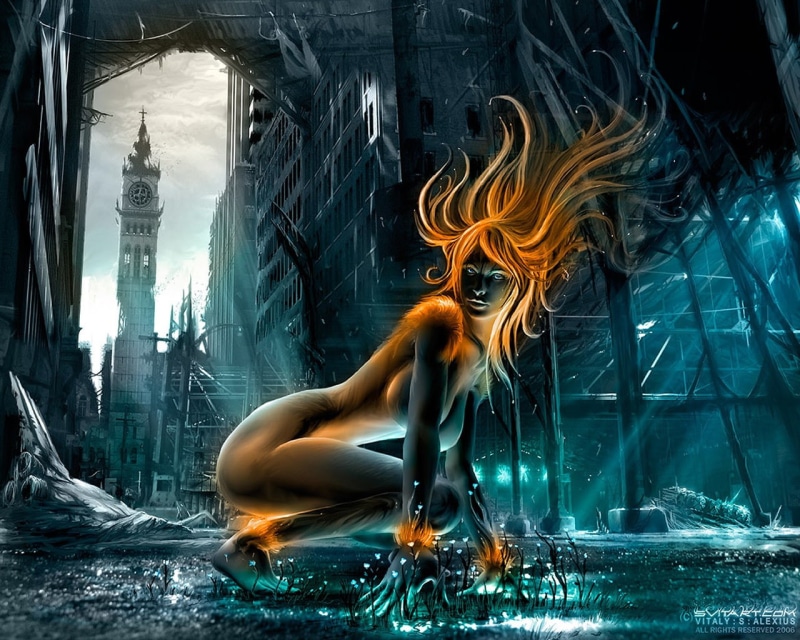 art, fantasy art, abstract, fantasy, girls, x, 720P, Fantasy girls, hd
