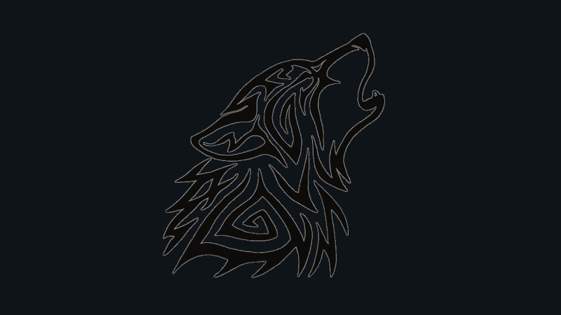 animal themes, animal representation, black color, 1080P, no people, studio shot, nature, black background, illustration, close-up, still life, design