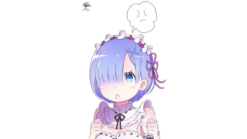 no people, Re:Zero Kara Hajimeru Isekai Seikatsu, activity, copy space, haired, 2K, purple, illustration, digital composite, anime girls, female, drawing - art product