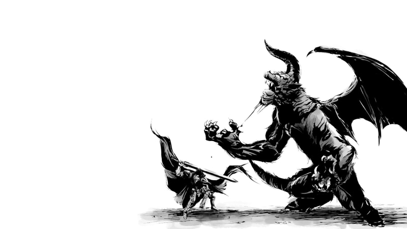 outdoors, real people, Berserk, retro Styled, lifestyles, men, running, sky, photography, mammal, people, drawing - Art Product, nature, isolated, black Color