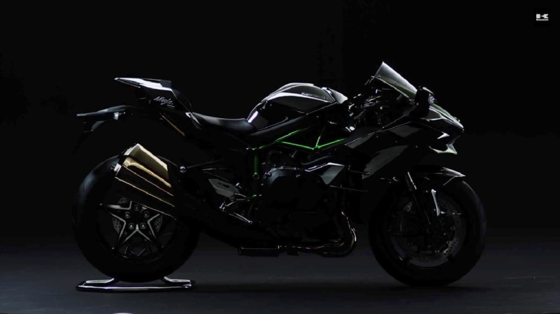 ninja H2, motorcycle, kawasaki Ninja, motorsport, 720P, kawasaki