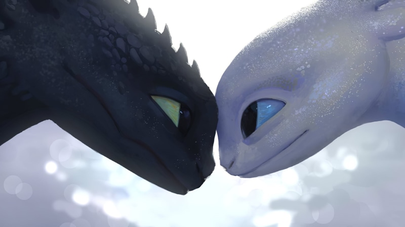 2K, digital, How to Train Your Dragon, how to train your dragon 3, Toothless, dragon