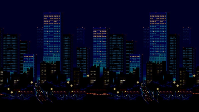 Streets of Rage, 1080P, Bit, 1920x1080 px, Pixel Art, city, Sega