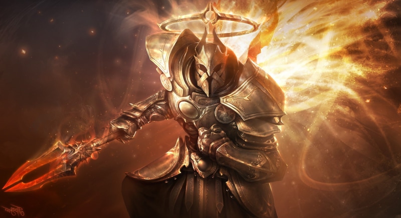 1080P, close-up, warning sign, flame, communication, Diablo III, sign, nature, Diablo, men, protection, waist up, obscured face, motion, headwear, adult