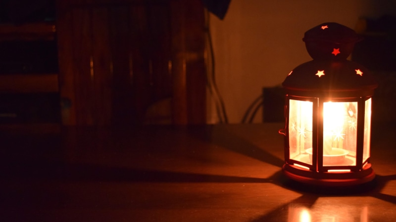 illuminated, d5300, art and craft, glass - material, candle, indoors, shadow, sunlight, human representation, ramadan, lantern, wood - material, lighting equipment