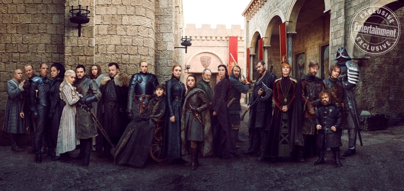 TV, Jaime Lannister, Theon Greyjoy, Bran Stark, Game of Thrones, Varys, ultrawide, Cersei Lannister, Tyrion Lannister, Samwell Tarly, Arya Stark, Sandor Clegane
