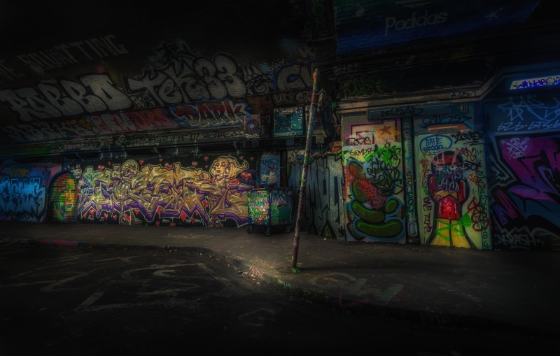 messy, text, wall - building feature, city, colored, 5K, crime, spray, art, indoors, street art, assorted, graffiti, grafitti, vandalism, built structure