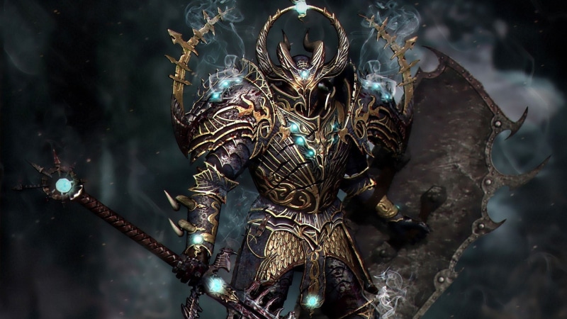 chosen, k, 40k, 1080P, hd, chaos, marines, warhammer, space, video games