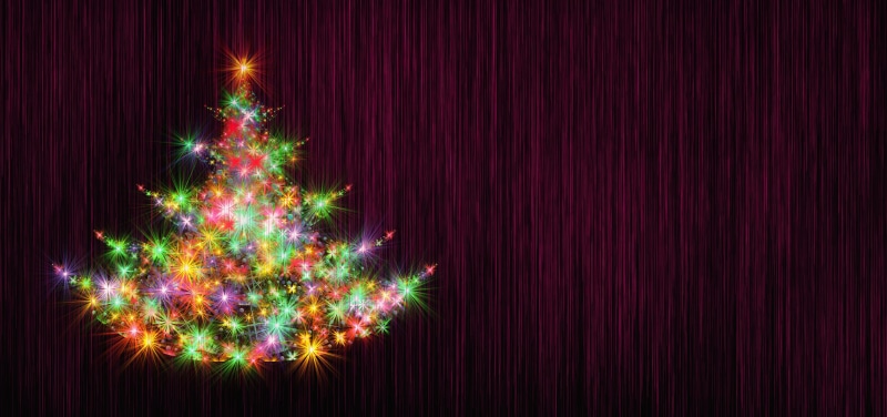 christmas greeting, tree, multi colored, joy, christmas decoration, lighting, holiday - event, feast of love, lights, december, black, advent, event, snowflakes