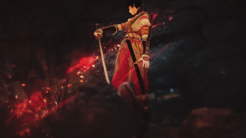 arts culture and entertainment, black desert online, celebration, nature, firework, festival, night, religion, red, light, people, 1080P, men, motion