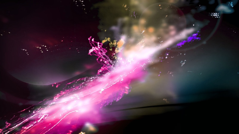 new years eve, colorful, no people, fantasy art, multi colored, 2K, light - natural phenomenon, star - space, blurred motion, sky, nature, purple, abstract
